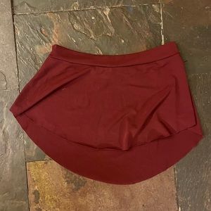 Dance skirt, maroon, Eurotard